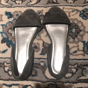 Charcoal colored BCBG flats!